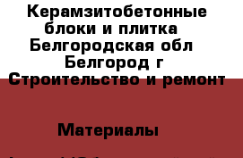 Керамзитобетонные блоки и плитка - Белгородская обл., Белгород г. Строительство и ремонт » Материалы   